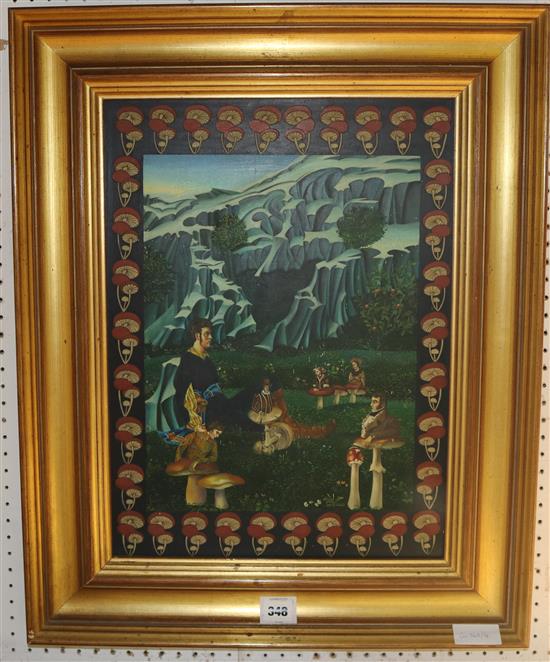 Fairytale oil on board(-)